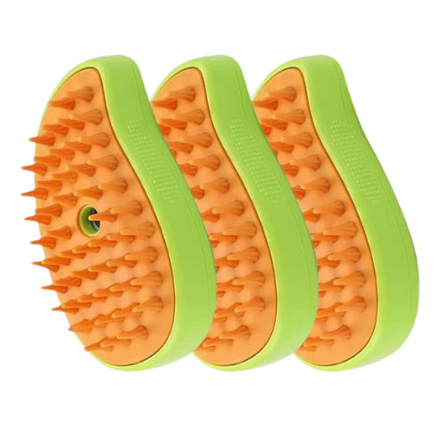 Cepillo Vapor Mascotas Quita Pelo 3 en 1