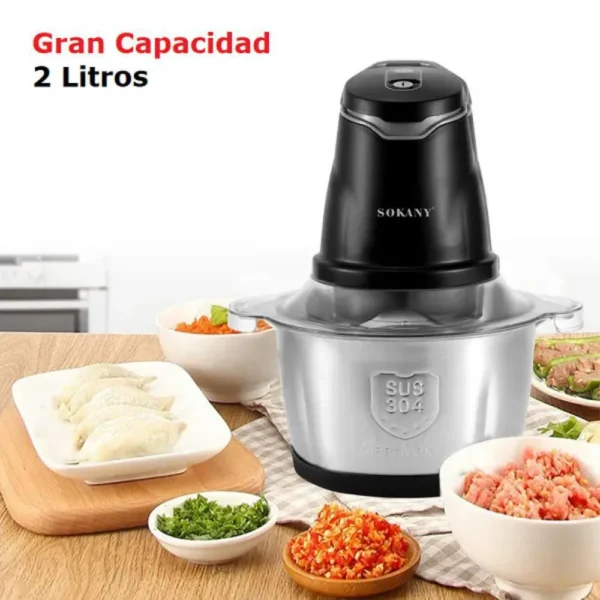 Procesador de Alimentos Sokany 2L 800W