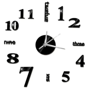 28 Reloj de Pared 3D Gigante 60cm