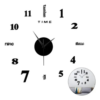 Reloj de Pared 3D Gigante 60cm