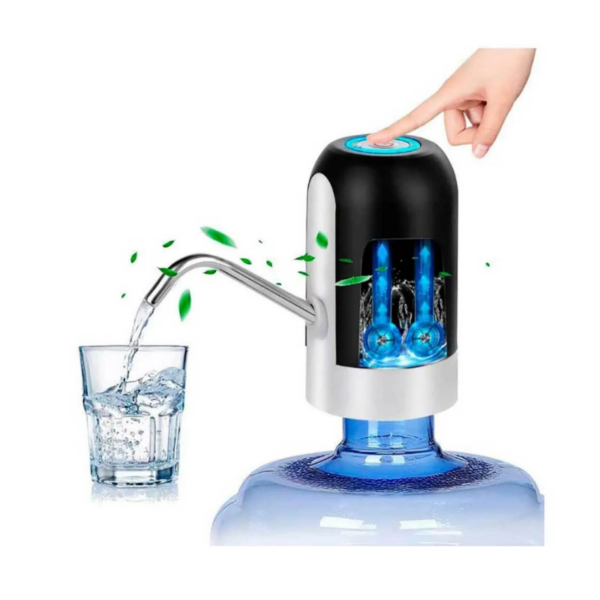 Dispensador de Agua Eléctrico Recargable USB para Garrafón