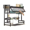 4 Platero Organizador de Cocina 85cm con Cajón