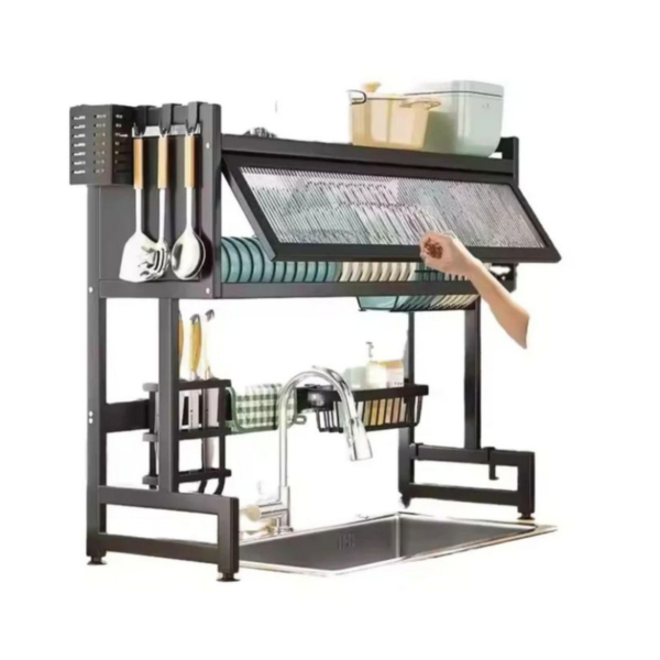 4 Platero Organizador de Cocina 85cm con Cajón