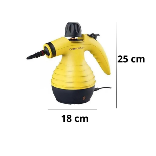Limpiador a Vapor Portátil con Accesorios