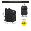 55 Morral Táctico Militar 45L